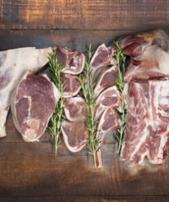 open farm pasture-raised lamb